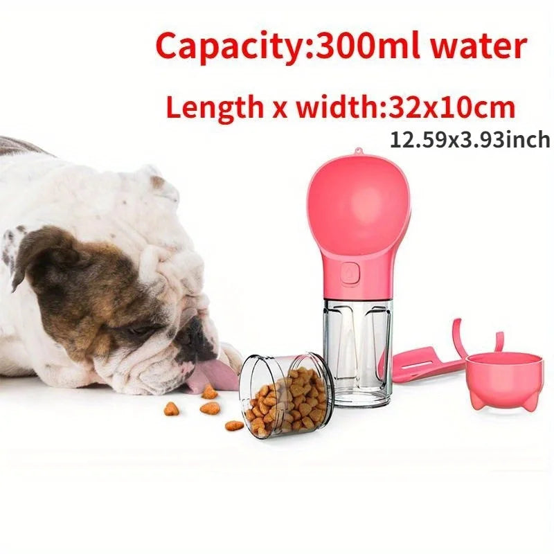 4-in-1 Portable Dog Travel Water Bottle & Feeder 🇿🇦 | LekkerGo™