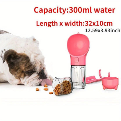 4-in-1 Portable Dog Travel Water Bottle & Feeder 🇿🇦 | LekkerGo™