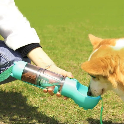 4-in-1 Portable Dog Travel Water Bottle & Feeder 🇿🇦 | LekkerGo™