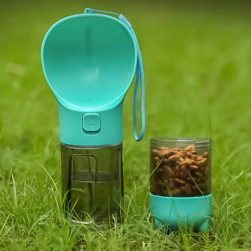 4-in-1 Portable Dog Travel Water Bottle & Feeder 🇿🇦 | LekkerGo™