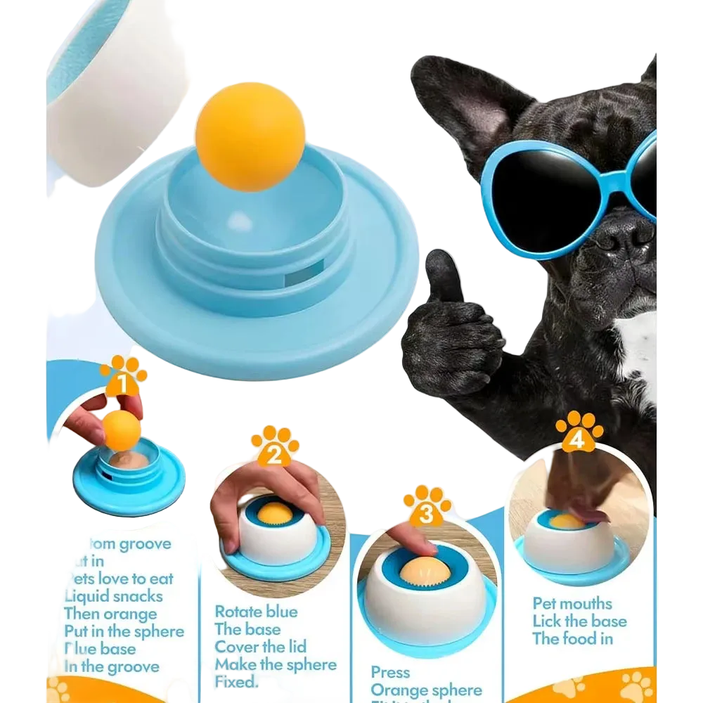 Slow Feeder & Enrichment Lick Toy for Anxiety 🇿🇦 | LekkerPlay™