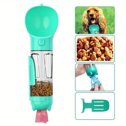 4-in-1 Portable Dog Travel Water Bottle & Feeder 🇿🇦 | LekkerGo™