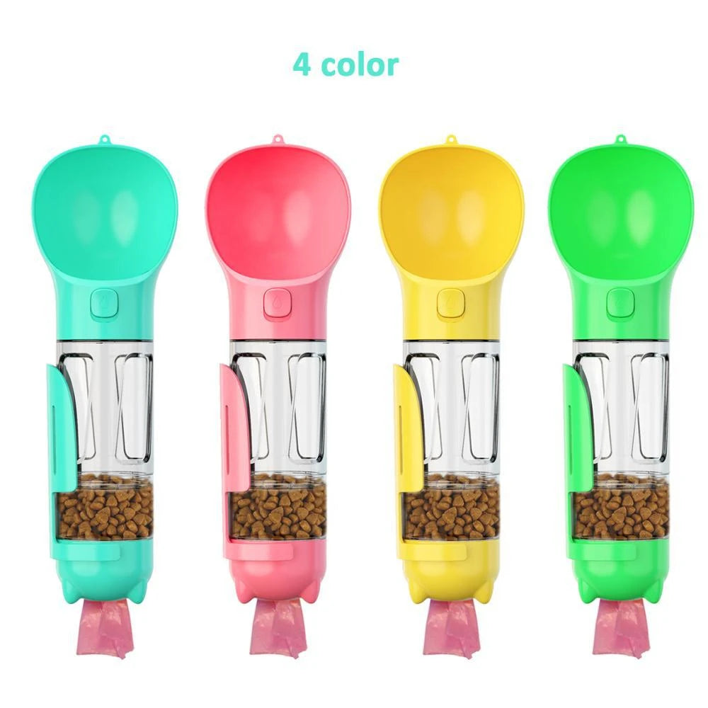 4-in-1 Portable Dog Travel Water Bottle & Feeder 🇿🇦 | LekkerGo™