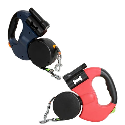 Tangle-Free Dual Dog Leash with LED Light 🇿🇦 | LekkerLead™